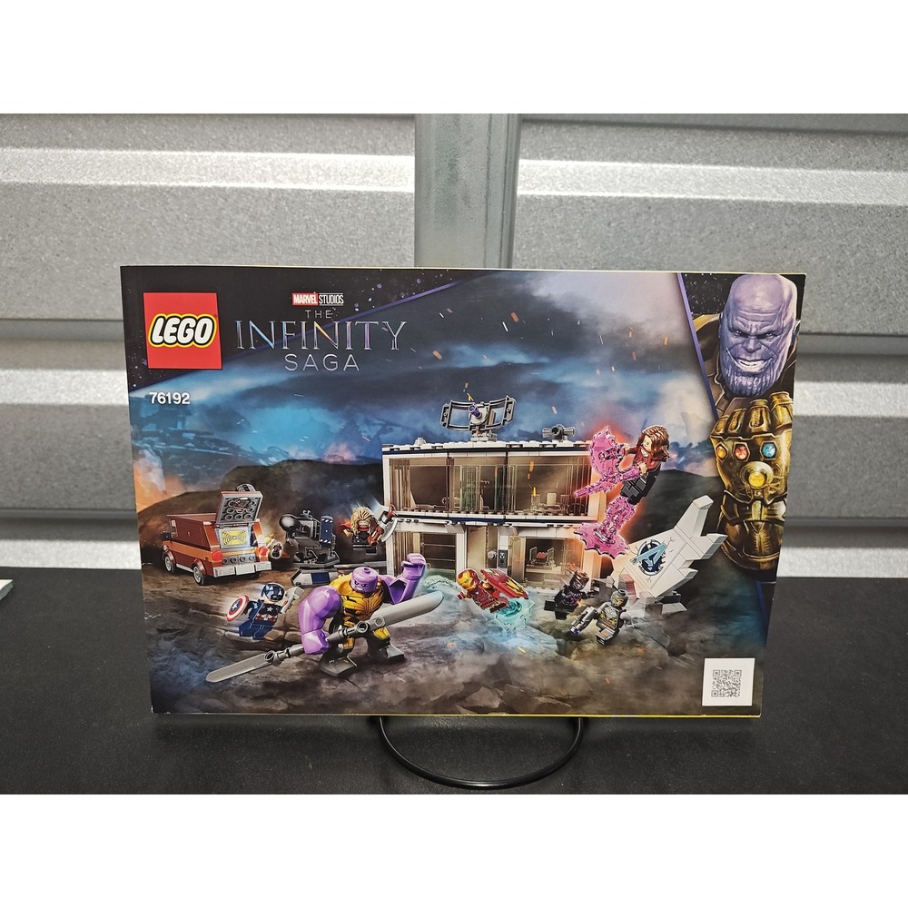 LEGO Marvel Avengers Endgame Final Battle 76192 Instruction Manual Only